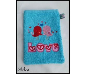 Stickdatei - Sending Love Vogelpaar